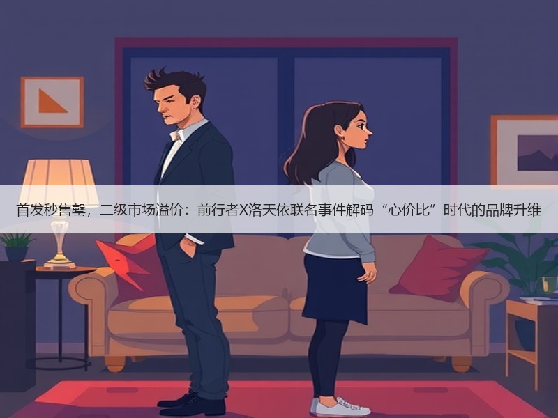 首发秒售罄，二级市场溢价：前行者X洛天依联名事件解码“心价比”时代的品牌升维