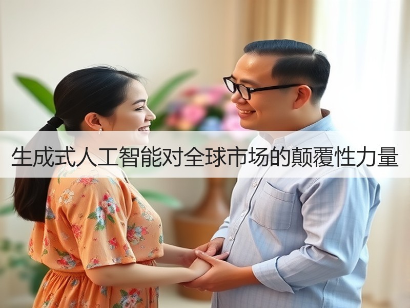 生成式人工智能对全球市场的颠覆性力量