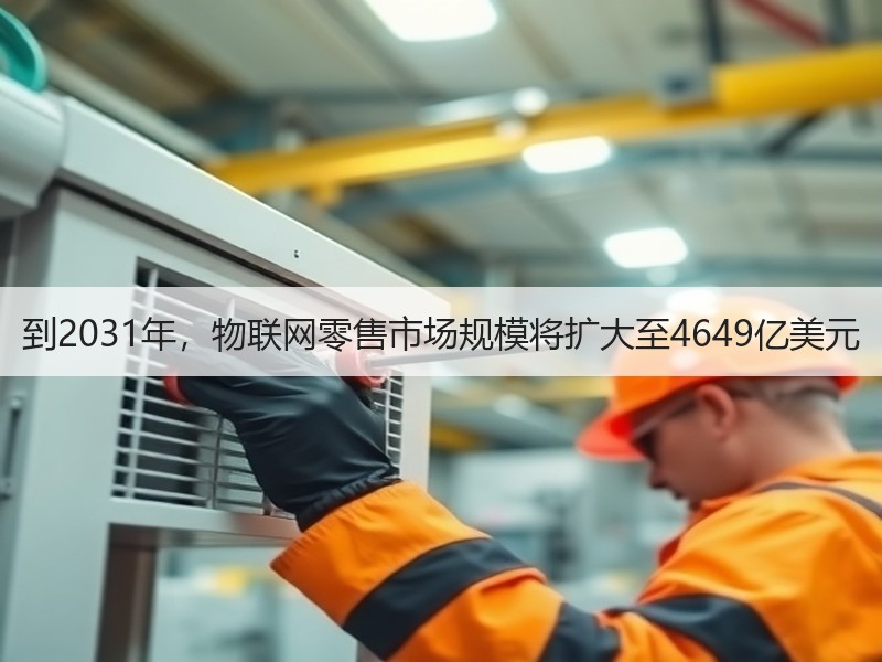 到2031年，物联网零售市场规模将扩大至4649亿美元