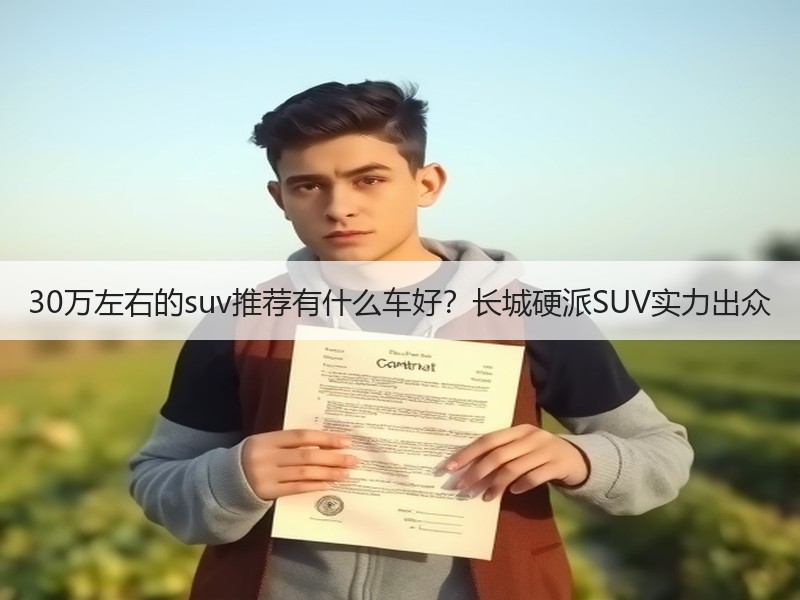 30万左右的suv推荐有什么车好？长城硬派SUV实力出众