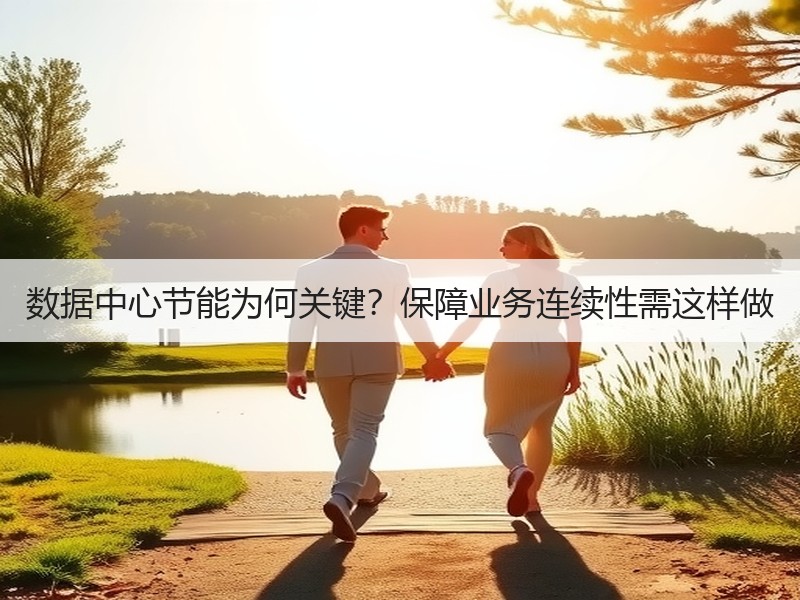 数据中心节能为何关键？保障业务连续性需这样做