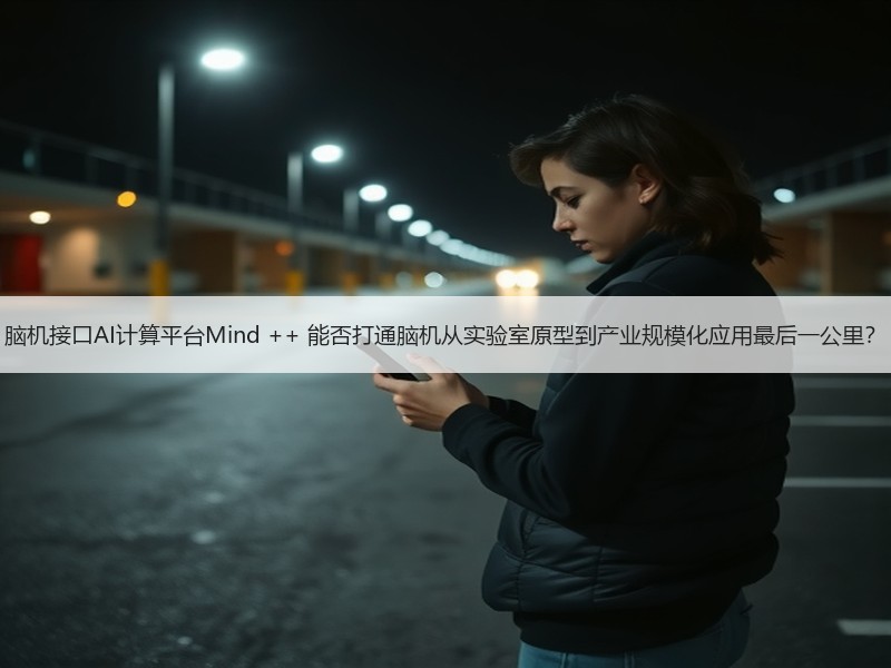 脑机接口AI计算平台Mind ++ 能否打通脑机从实验室原型到产业规模化应用最后一公里？