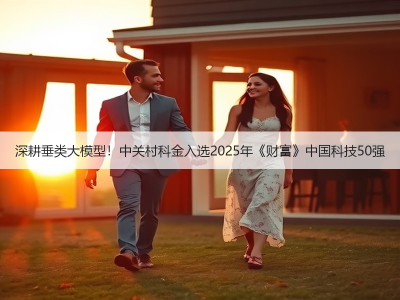 深耕垂类大模型！中关村科金入选2025年《财富》中国科技50强