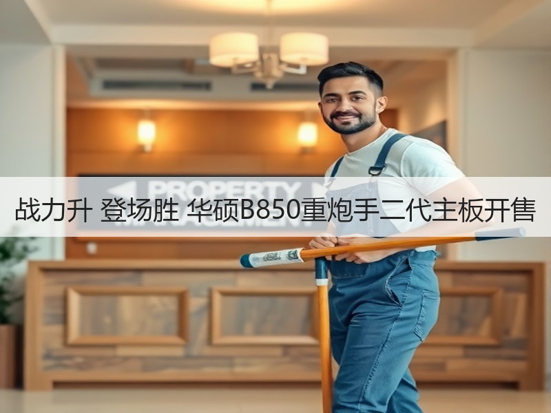 战力升 登场胜 华硕B850重炮手二代主板开售