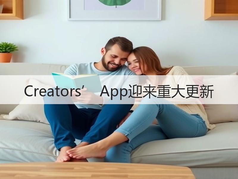Creators’ App迎来重大更新