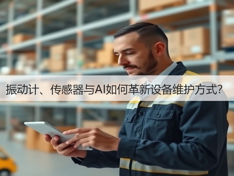 振动计、传感器与AI如何革新设备维护方式？