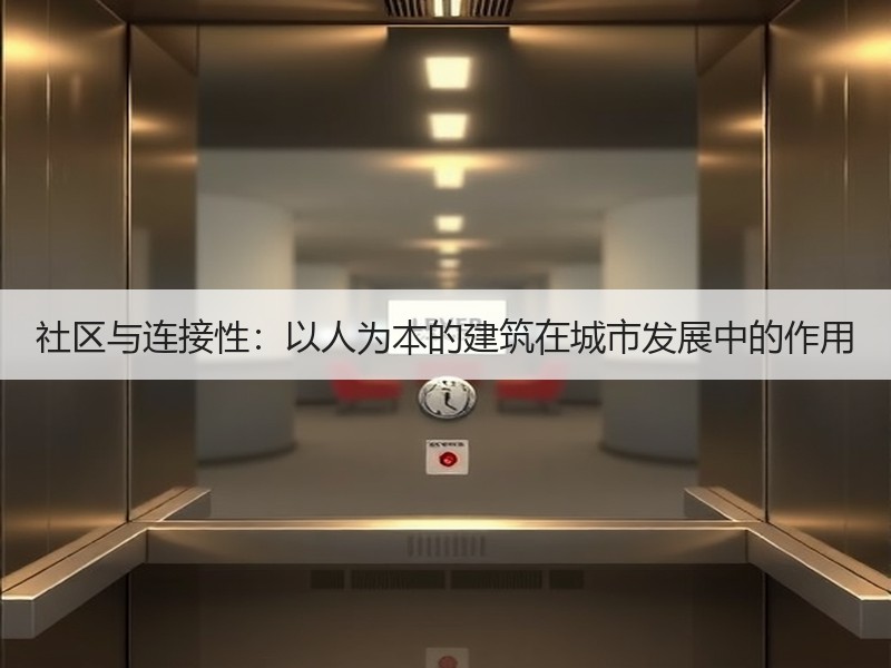 社区与连接性：以人为本的建筑在城市发展中的作用