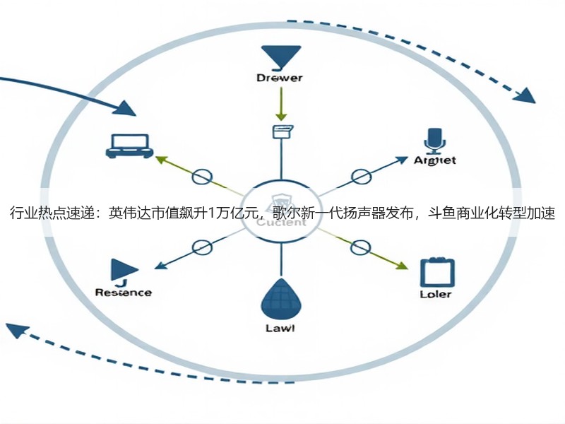 行业热点速递：英伟达市值飙升1万亿元，歌尔新一代扬声器发布，斗鱼商业化转型加速