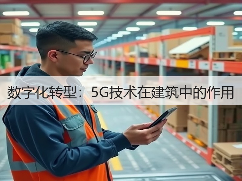数字化转型：5G技术在建筑中的作用