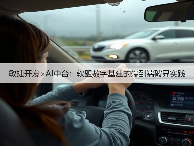 敏捷开发×AI中台：软盟数字基建的端到端破界实践
