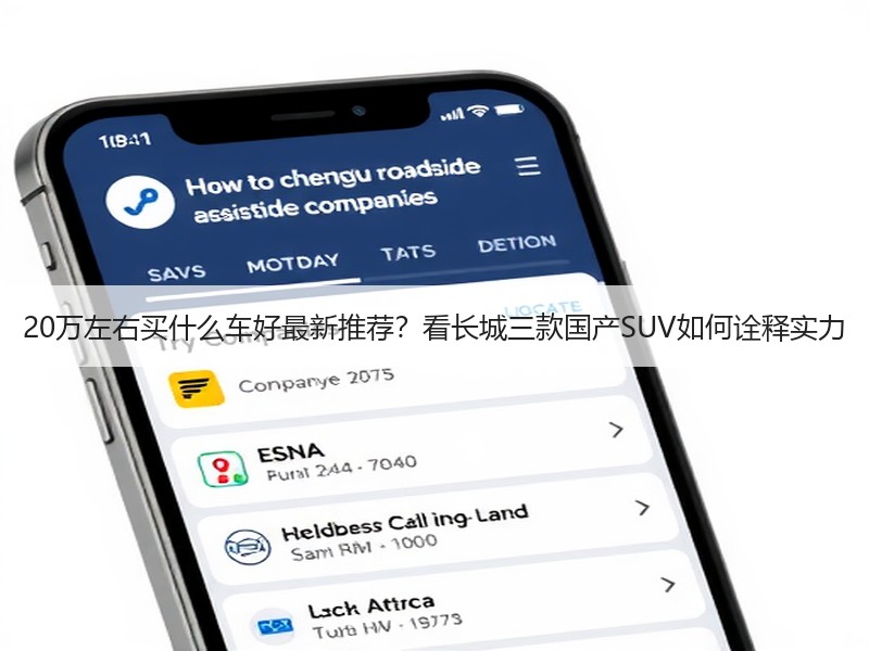 20万左右买什么车好最新推荐？看长城三款国产SUV如何诠释实力