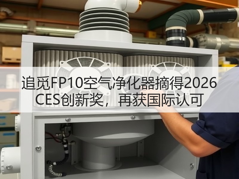 追觅FP10空气净化器摘得2026 CES创新奖，再获国际认可