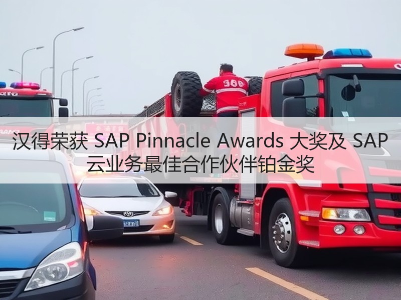 汉得荣获 SAP Pinnacle Awards 大奖及 SAP 云业务最佳合作伙伴铂金奖