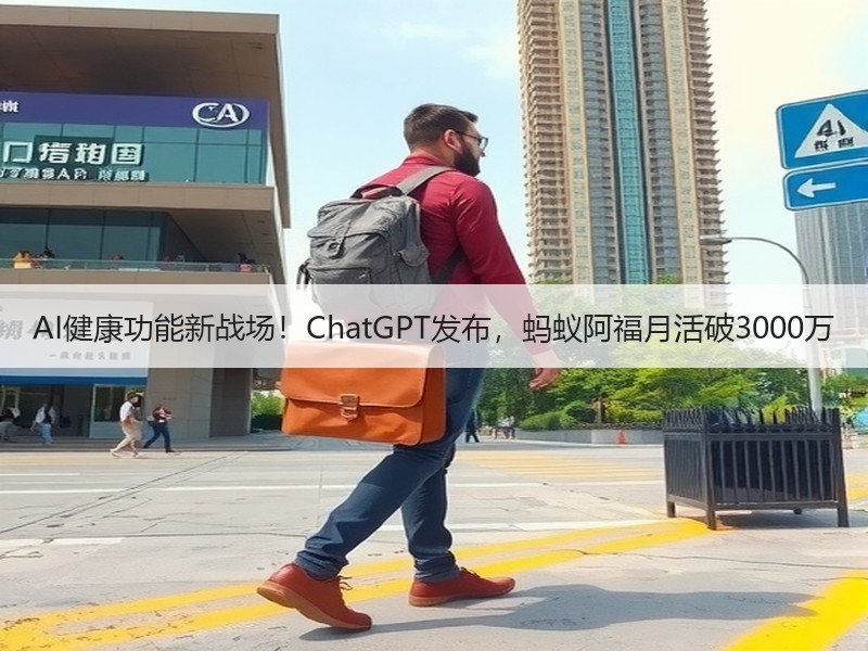 AI健康功能新战场！ChatGPT发布，蚂蚁阿福月活破3000万