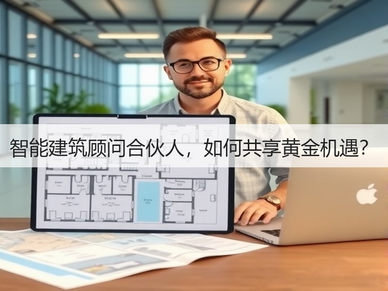 智能建筑顾问合伙人，如何共享黄金机遇？