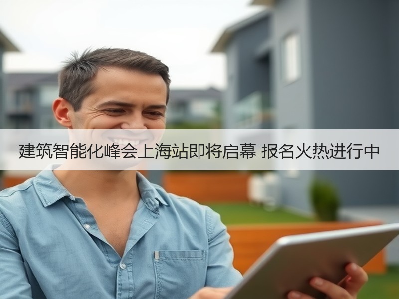 建筑智能化峰会上海站即将启幕 报名火热进行中