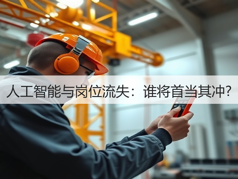 人工智能与岗位流失：谁将首当其冲?
