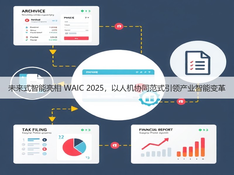 未来式智能亮相 WAIC 2025，以人机协同范式引领产业智能变革