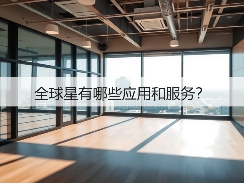 全球星有哪些应用和服务？
