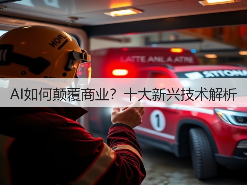 AI如何颠覆商业？十大新兴技术解析