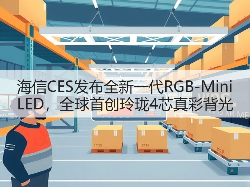 海信CES发布全新一代RGB-Mini LED，全球首创玲珑4芯真彩背光