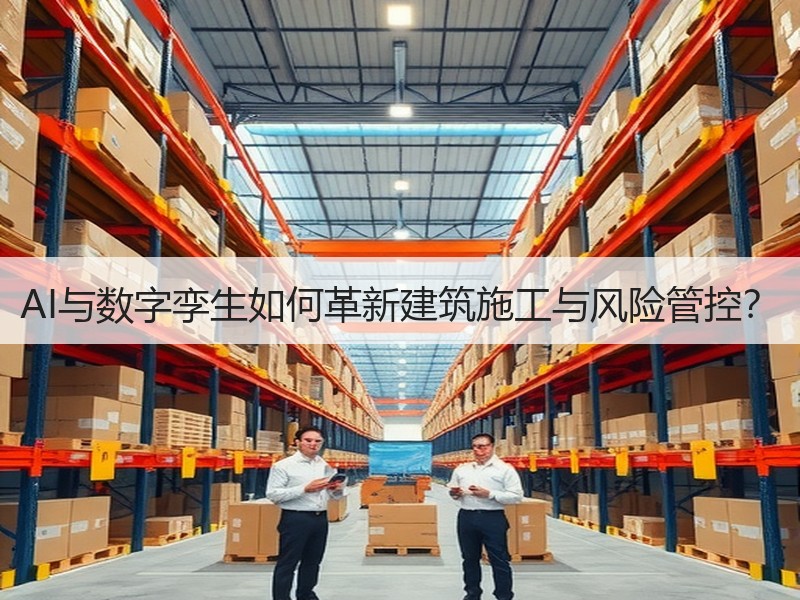 AI与数字孪生如何革新建筑施工与风险管控？