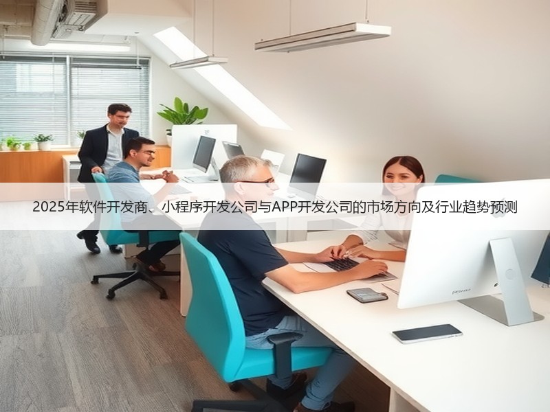 2025年软件开发商、小程序开发公司与APP开发公司的市场方向及行业趋势预测