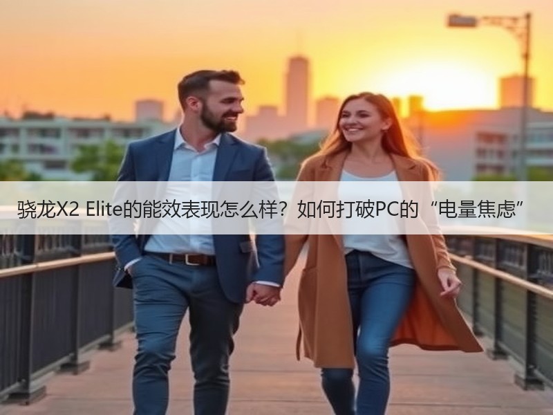 骁龙X2 Elite的能效表现怎么样？如何打破PC的“电量焦虑”