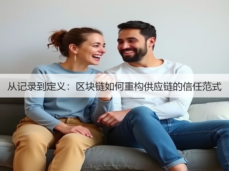 从记录到定义：区块链如何重构供应链的信任范式