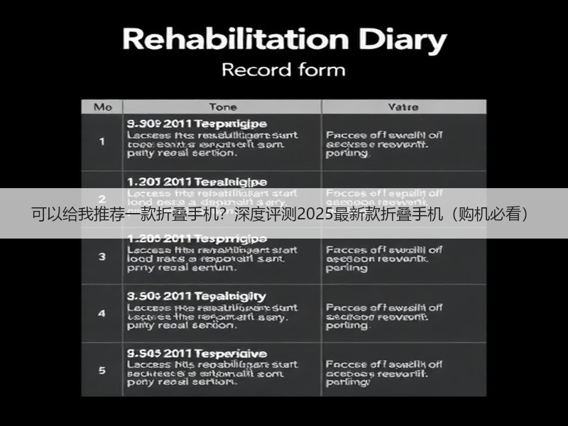 可以给我推荐一款折叠手机？深度评测2025最新款折叠手机（购机必看）