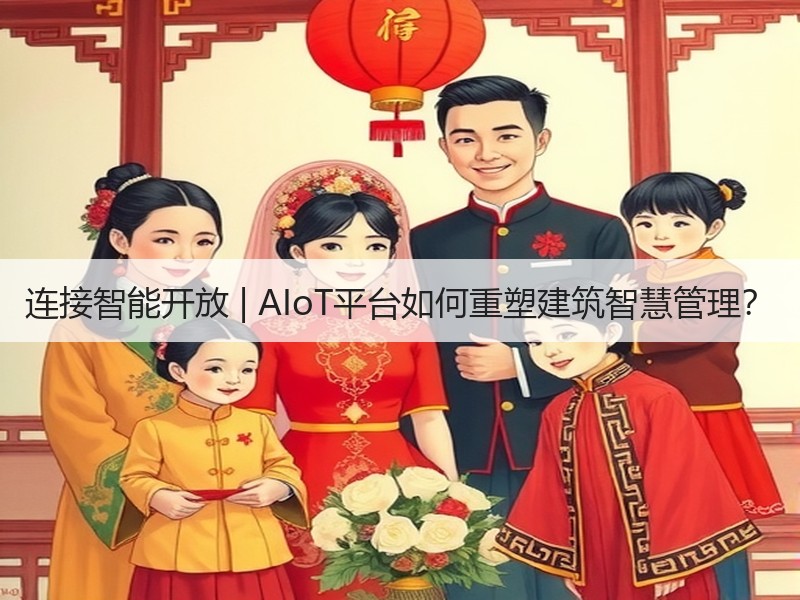 连接智能开放 | AIoT平台如何重塑建筑智慧管理？