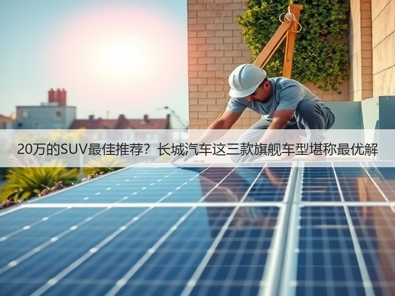 20万的SUV最佳推荐？长城汽车这三款旗舰车型堪称最优解