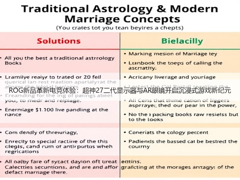 ROG新品革新电竞体验：超神27二代显示器与AR眼镜开启沉浸式游戏新纪元