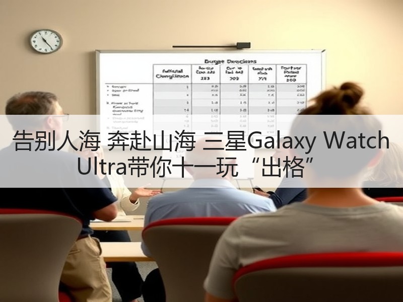 告别人海 奔赴山海 三星Galaxy Watch Ultra带你十一玩“出格”