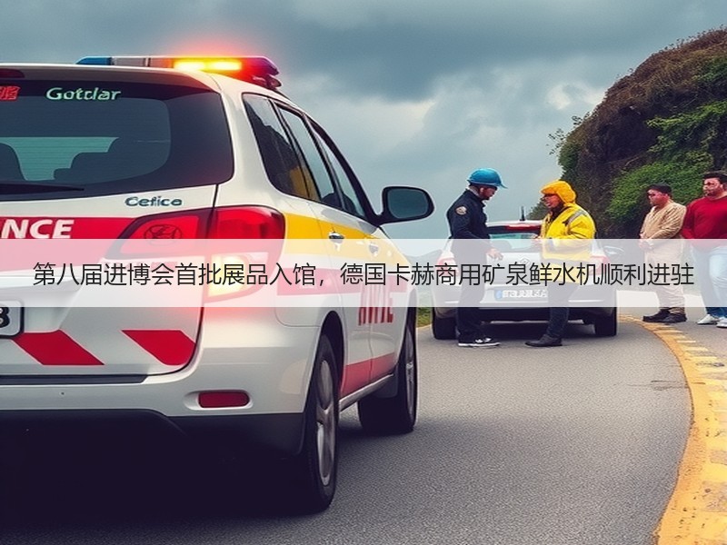 第八届进博会首批展品入馆，德国卡赫商用矿泉鲜水机顺利进驻