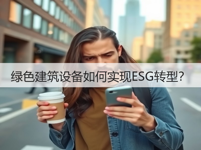 绿色建筑设备如何实现ESG转型？