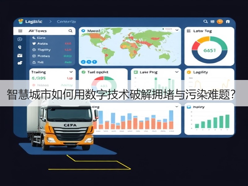 智慧城市如何用数字技术破解拥堵与污染难题？