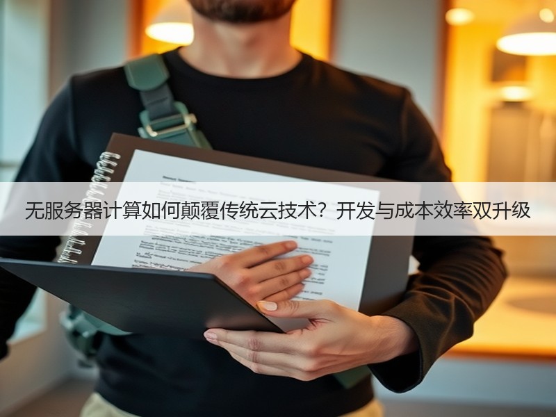 无服务器计算如何颠覆传统云技术？开发与成本效率双升级