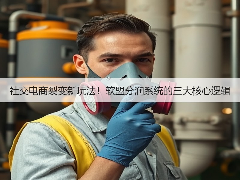 社交电商裂变新玩法！软盟分润系统的三大核心逻辑