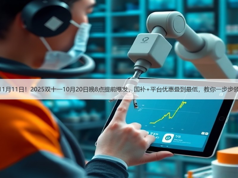 别等11月11日！2025双十一10月20日晚8点提前爆发，国补+平台优惠叠到最低，教你一步步领国补