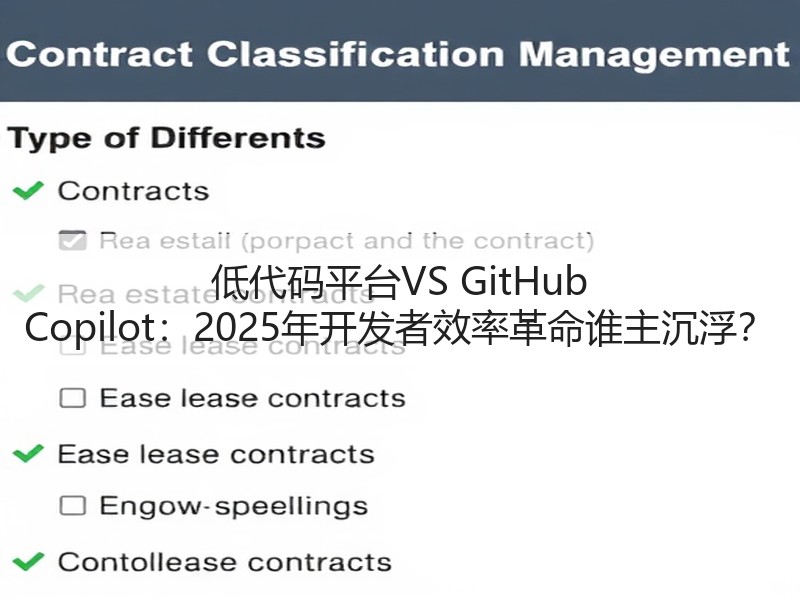 低代码平台VS GitHub Copilot：2025年开发者效率革命谁主沉浮？