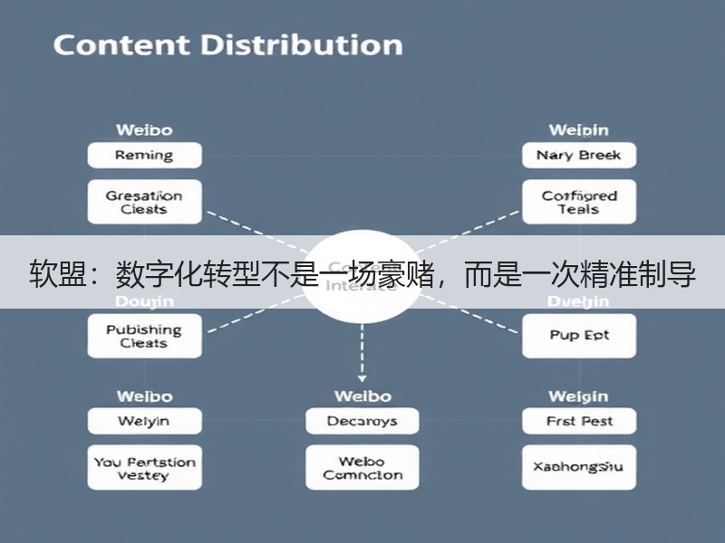 软盟：数字化转型不是一场豪赌，而是一次精准制导