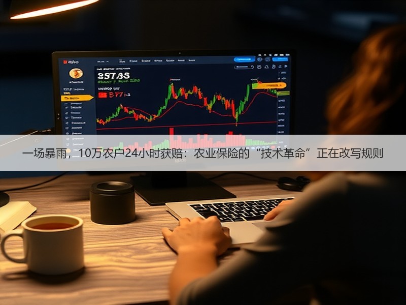 一场暴雨，10万农户24小时获赔：农业保险的“技术革命”正在改写规则