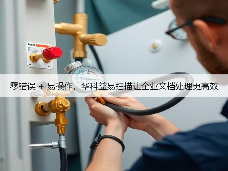 零错误 + 易操作，华科益易扫描让企业文档处理更高效
