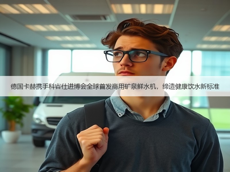 德国卡赫携手科睿仕进博会全球首发商用矿泉鲜水机，缔造健康饮水新标准