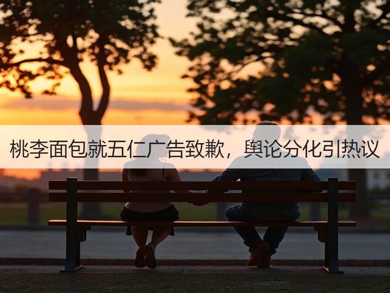 桃李面包就五仁广告致歉，舆论分化引热议