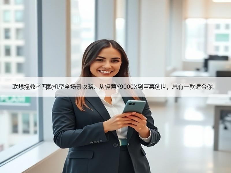 联想拯救者四款机型全场景攻略：从轻薄Y9000X到巨幕创世，总有一款适合你！