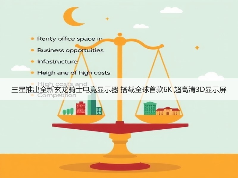 三星推出全新玄龙骑士电竞显示器 搭载全球首款6K 超高清3D显示屏