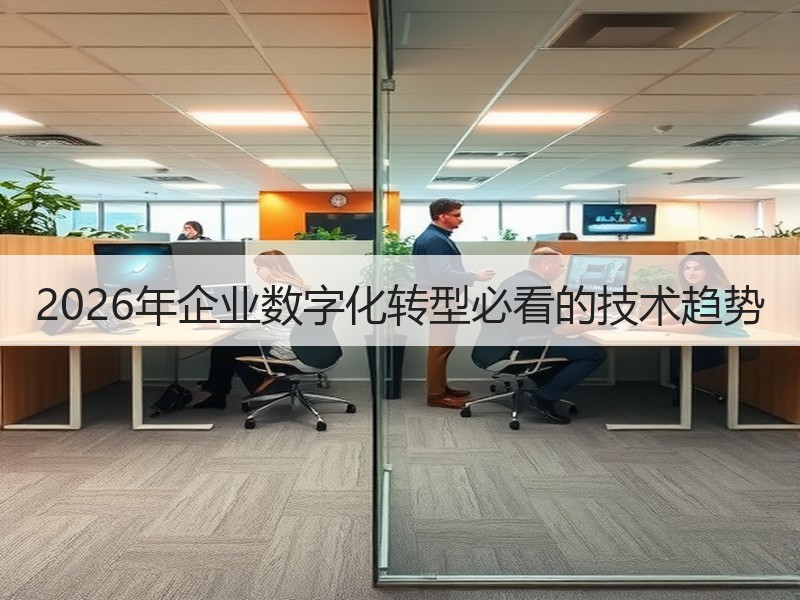 2026年企业数字化转型必看的技术趋势