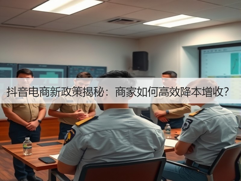 抖音电商新政策揭秘：商家如何高效降本增收？